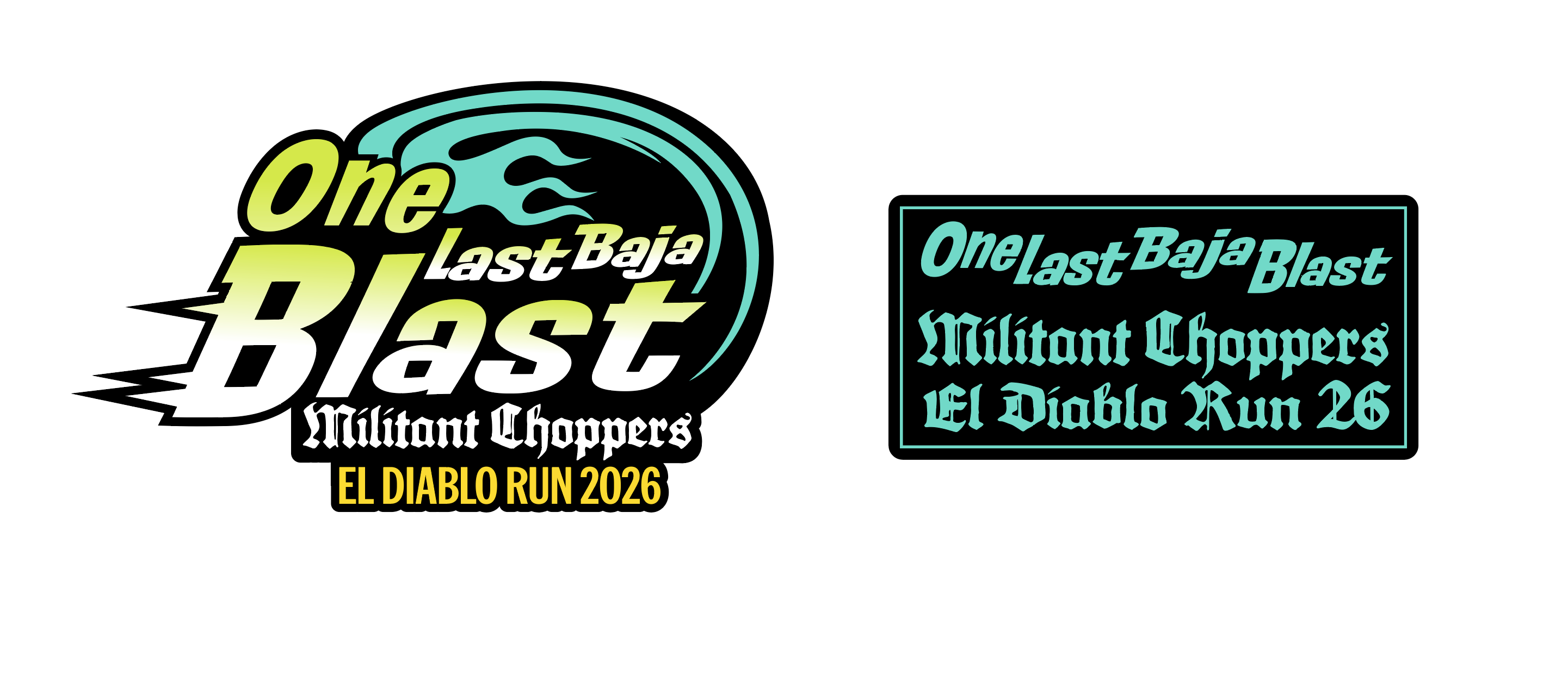 Limited Edition "Baja Blast" Sticker Pack