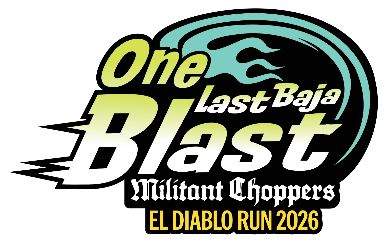 Limited Edition "Baja Blast" Sticker Pack